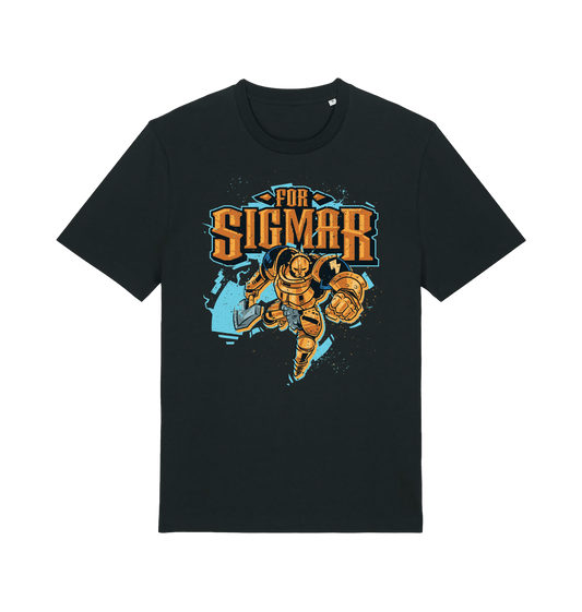 Black Printed T-shirt Front