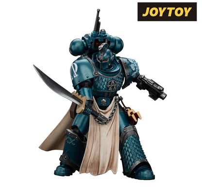 JoyToy Warhammer The Horus Heresy Action Figure - Alpha Legion, Legion Praetor with power sword (1/18 Scale)