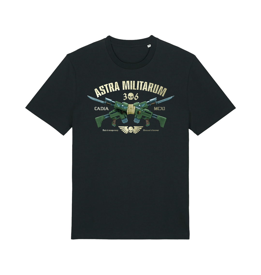 Black Printed T-shirt