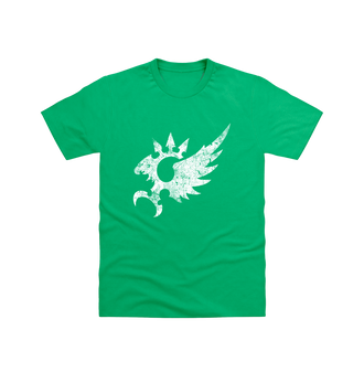 Irish Green Emperor's Children Battleworn Insignia T Shirt