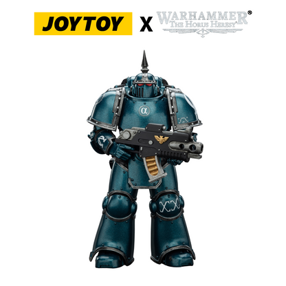 JoyToy Warhammer The Horus Heresy Action Figure - Alpha Legion, MKIII Legionary (1/18 Scale) Preorder