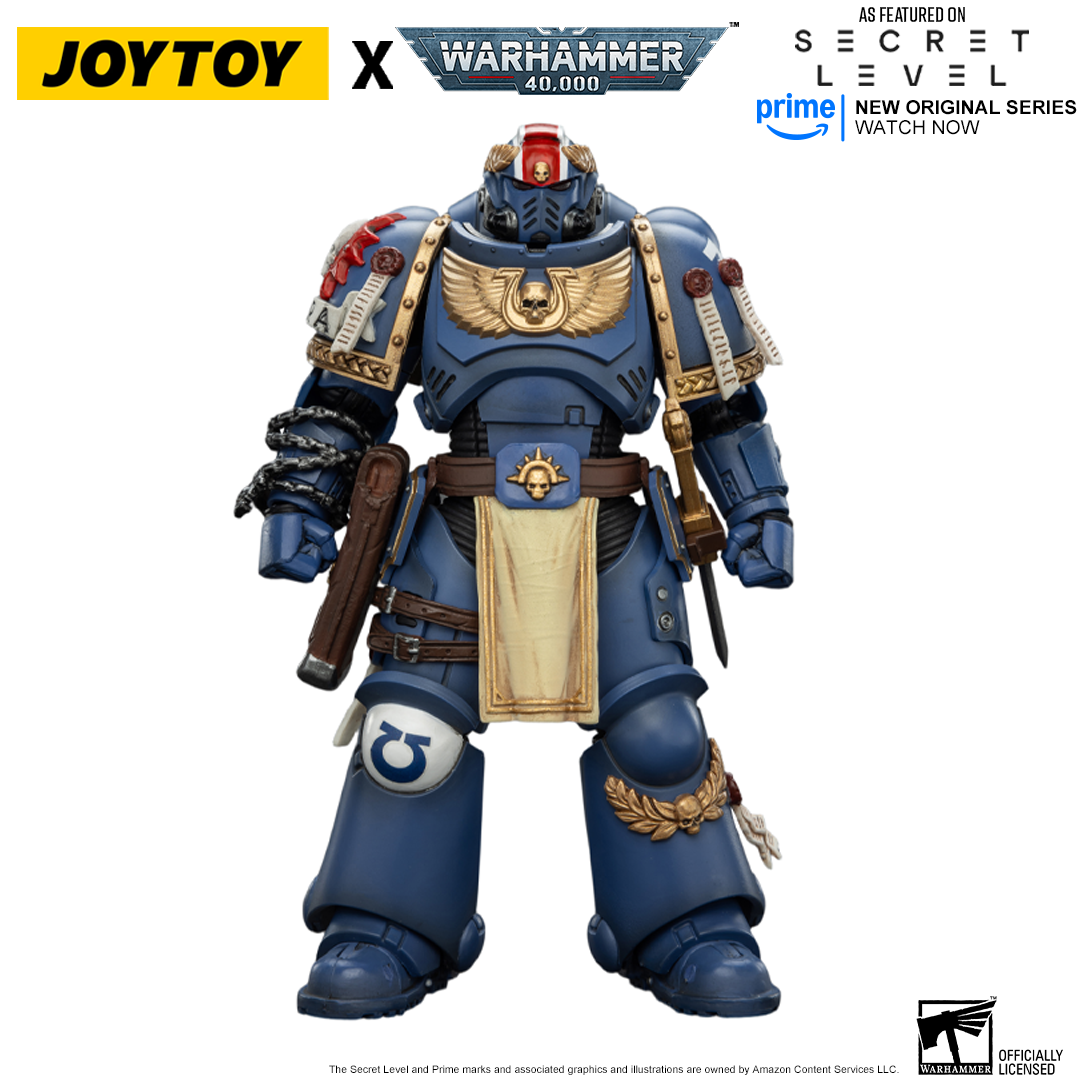JoyToy Warhammer 40,000 Action Figure - Titus with Laurels of Victory (1/18 Scale) Preorder