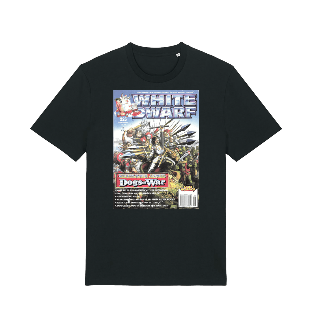 Black Printed T-shirt Front