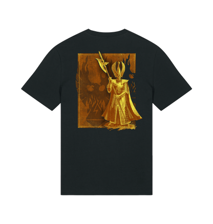 Black Printed T-shirt Back