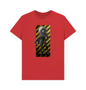 Red Necromunda Escher Hazard T Shirt