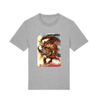 Heather Grey Printed T-shirt