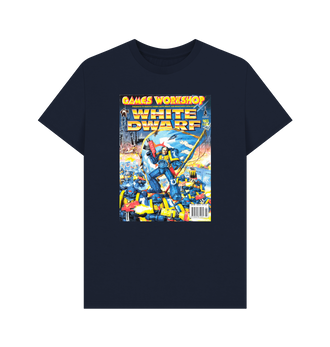 Navy Blue White Dwarf Issue 185 T Shirt