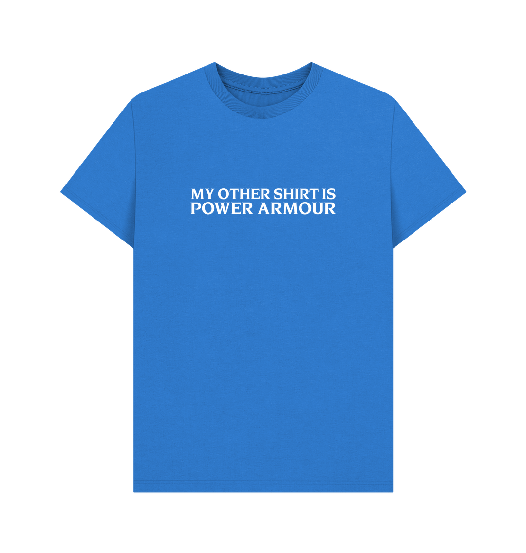 Bright Blue Printed T-shirt