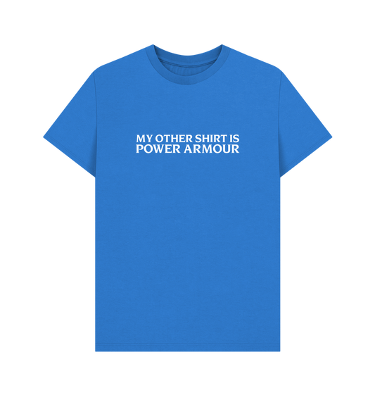 Bright Blue Printed T-shirt