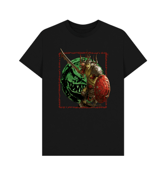 Black Orruk Warclans Kruleboyz Killaboss T Shirt