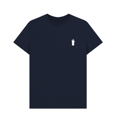 Navy Blue Iron Hands Insignia T Shirt