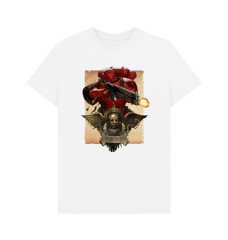 White Premium Blood Angels Intercessor T Shirt