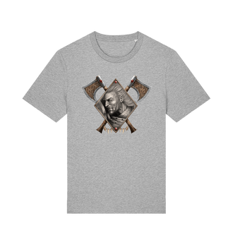 Heather Grey Printed T-shirt