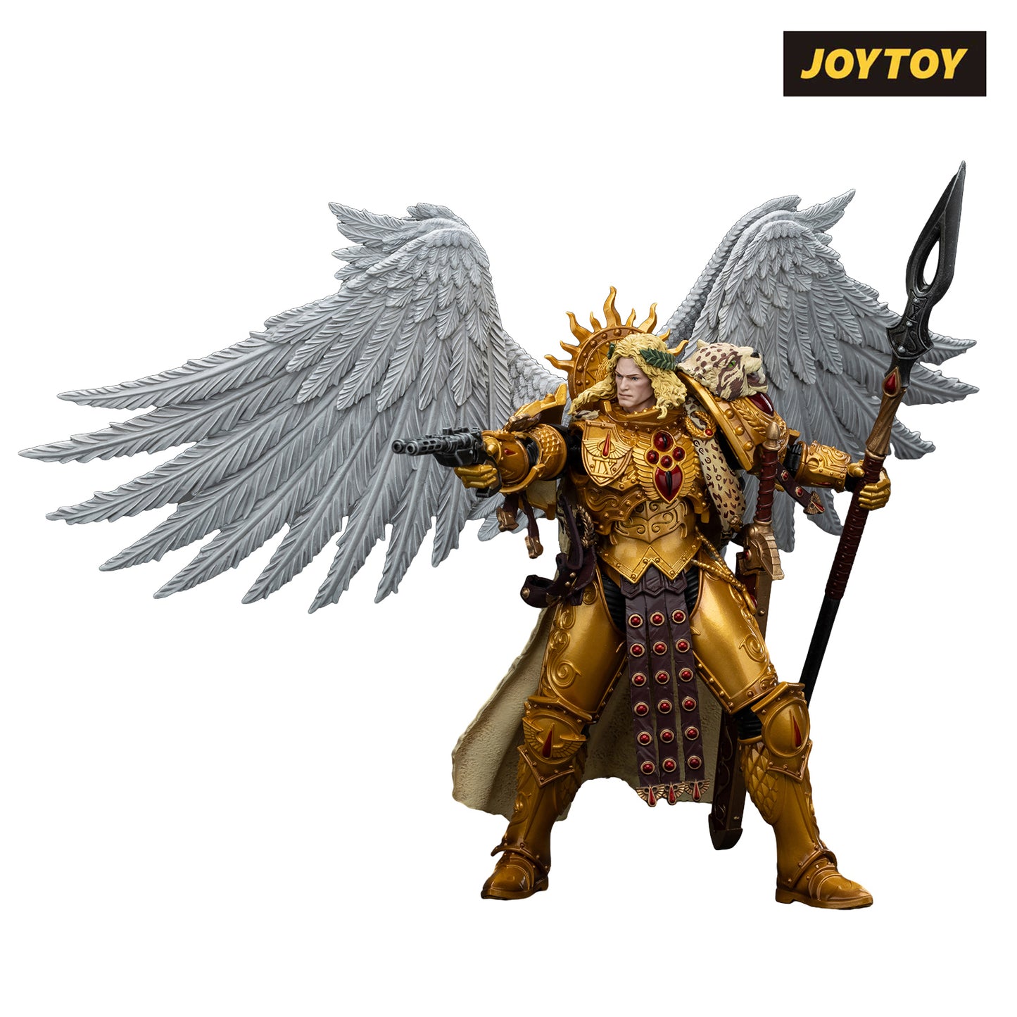JoyToy Warhammer The Horus Heresy Action Figure - Blood Angels Sanguinius, Primarch of the IXth Legion (1/18 Scale)