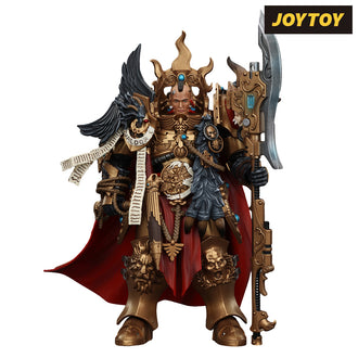 JoyToy Warhammer The Horus Heresy Action Figure - Legio Custodes, Constantin Valdor, Captain-General of the Legio Custodes (1/18 Scale) & Exclusive T Shirt Preorder