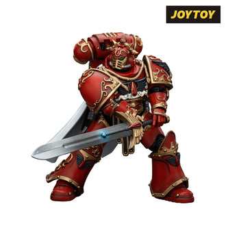 JoyToy Warhammer The Horus Heresy Action Figure - Blood Angels, Legion Praetor with Paragon Blade (1/18 Scale) Preorder