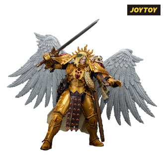 JoyToy Warhammer The Horus Heresy Action Figure - Blood Angels Sanguinius, Primarch of the IXth Legion (1/18 Scale) & Exclusive T Shirt Preorder