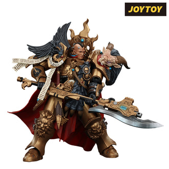 JoyToy Warhammer The Horus Heresy Action Figure - Legio Custodes, Constantin Valdor, Captain-General of the Legio Custodes (1/18 Scale) & Exclusive T Shirt Preorder