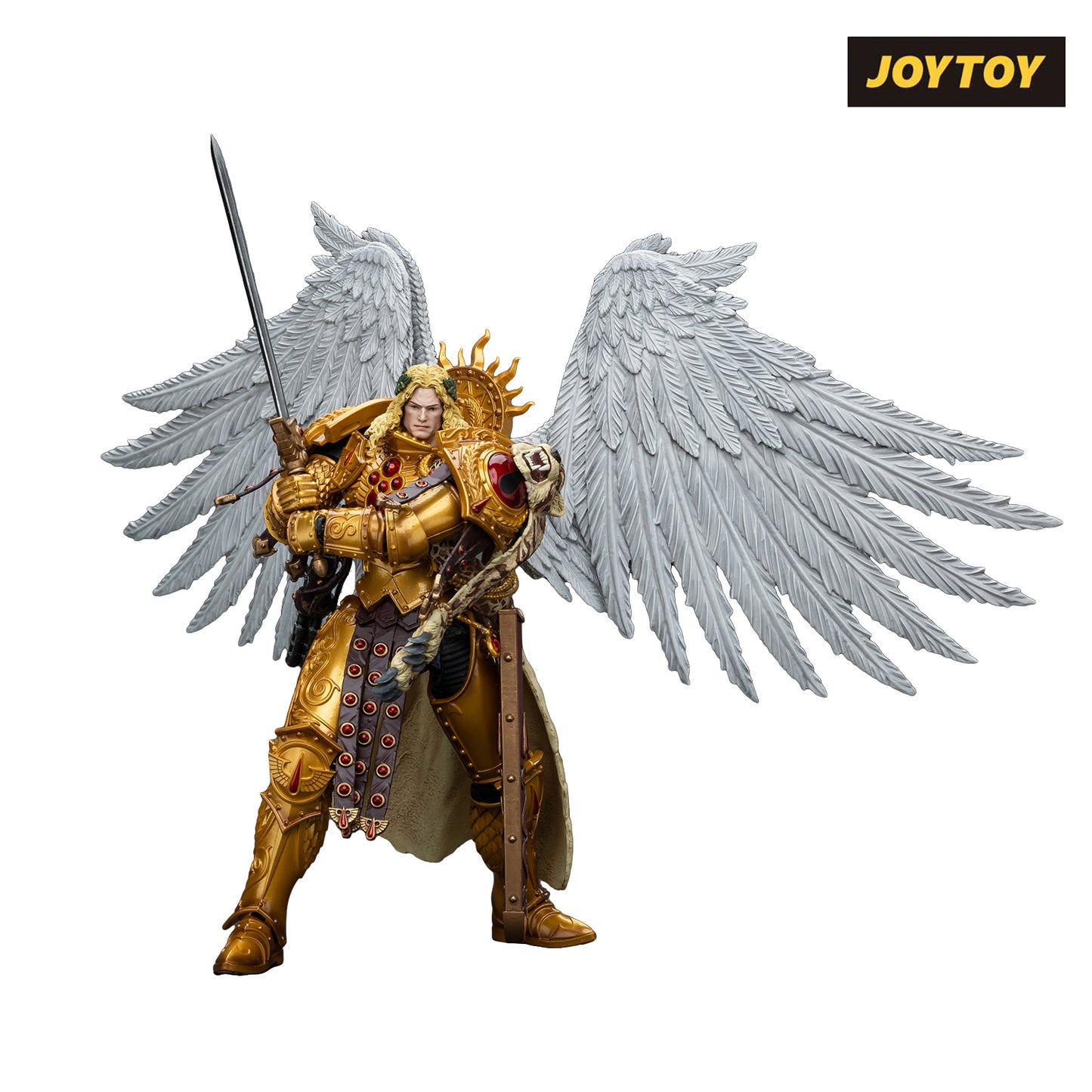 JoyToy Warhammer The Horus Heresy Action Figure - Blood Angels Sanguinius, Primarch of the IXth Legion (1/18 Scale)