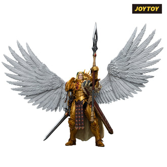 JoyToy Warhammer The Horus Heresy Action Figure - Blood Angels Sanguinius, Primarch of the IXth Legion (1/18 Scale) & Exclusive T Shirt Preorder