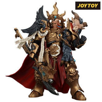 JoyToy Warhammer The Horus Heresy Action Figure - Legio Custodes, Constantin Valdor, Captain-General of the Legio Custodes (1/18 Scale) & Exclusive T Shirt Preorder