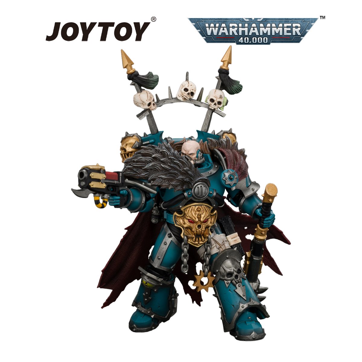 JOYTOY Warhammer 40,000 - Alpha Legion, Chaos Lord (1/18 Scale) Preorder