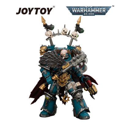 JOYTOY Warhammer 40,000 - Alpha Legion, Chaos Lord (1/18 Scale) Preorder
