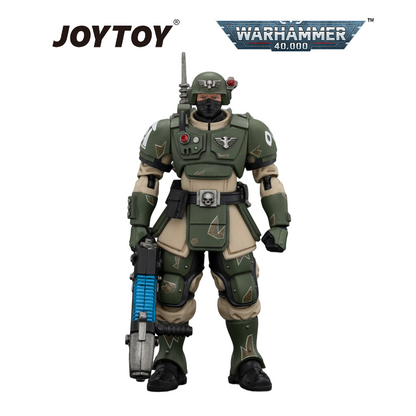 JOYTOY Warhammer 40,000 - Astra Militarum Kasrkin 4 with Plasma Gun (1/18 Scale) Preorder