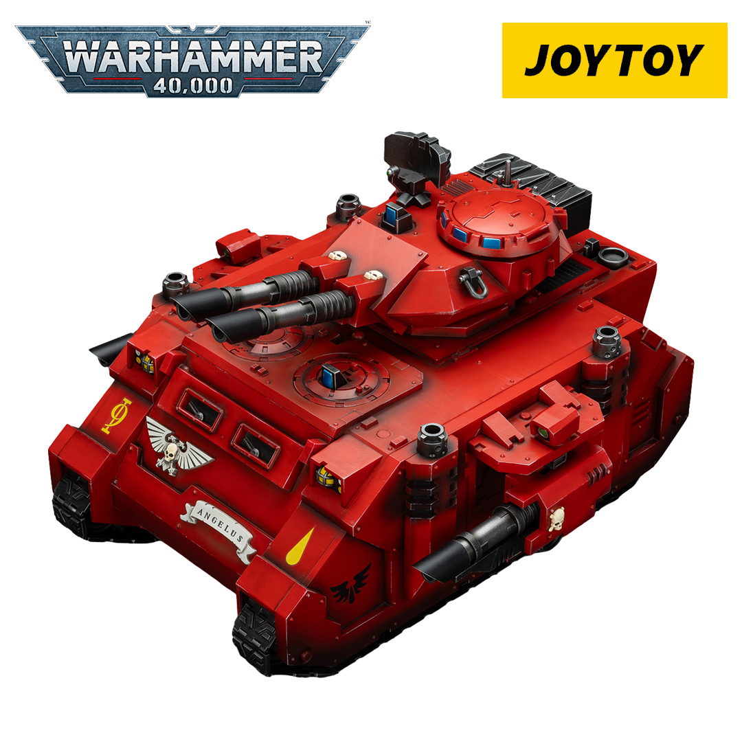 JoyToy Warhammer 40,000 Action Figure - Blood Angels, Predator Annihilator with Twin Lascannons (1/18 Scale) Preorder