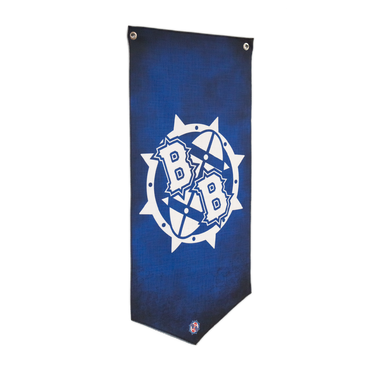 Blood Bowl Blue Logo Wall Banner