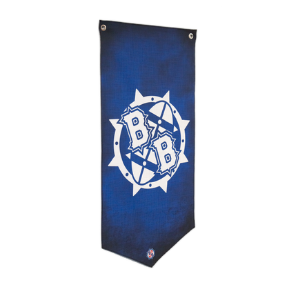 Blood Bowl Blue Logo Wall Banner