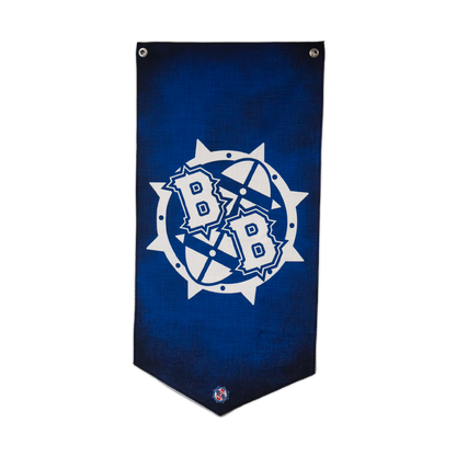 Blood Bowl Blue Logo Wall Banner
