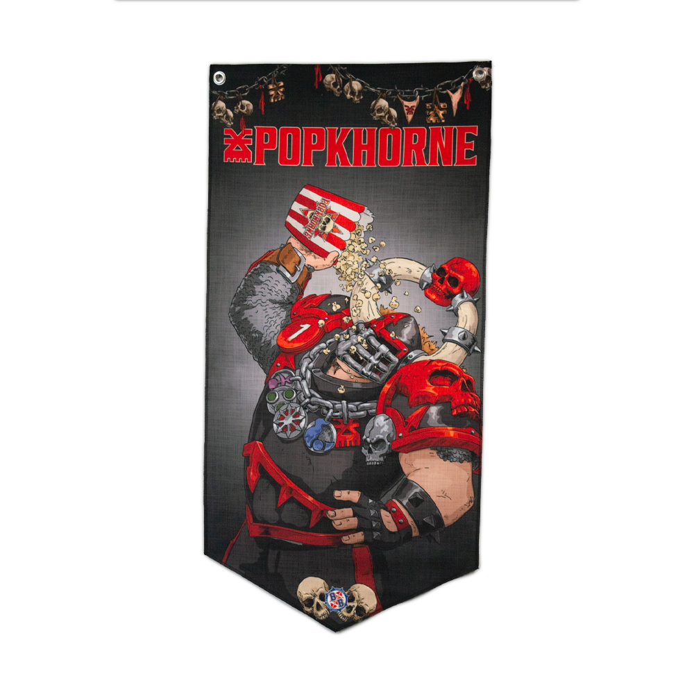 Blood Bowl Popkhorne Wall Banner