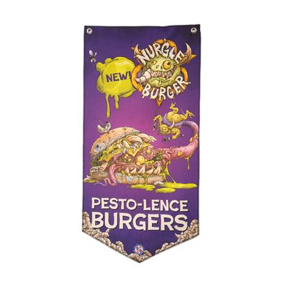Blood Bowl Nurgle Burger Wall Banner