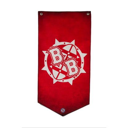 Blood Bowl Red Logo Wall Banner