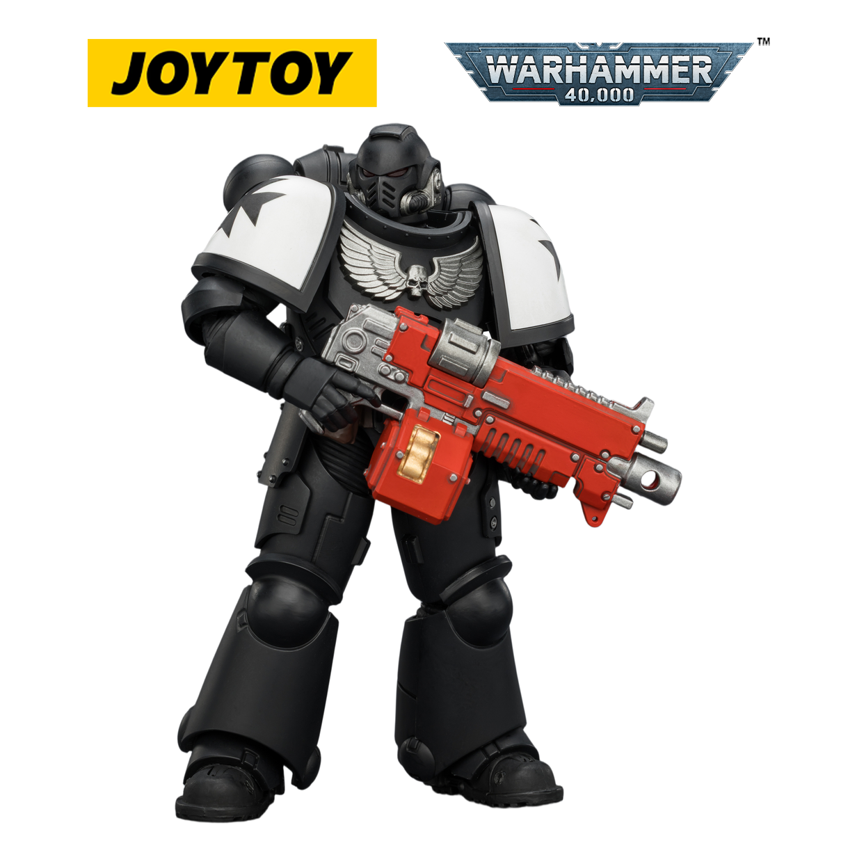JOYTOY Warhammer 40,000 - Black Templars, Intercessor (1/18 Scale)