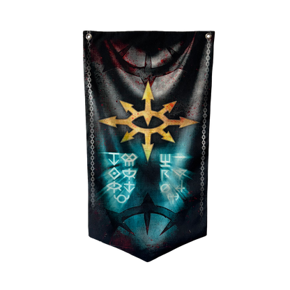 Warhammer 40,000: Black Legion Banner - Preorder