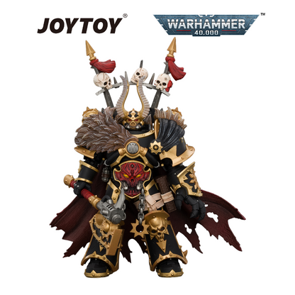 JOYTOY Warhammer Warhammer 40,000 - Black Legion, Chaos Lord (1/18 Scale) Preorder