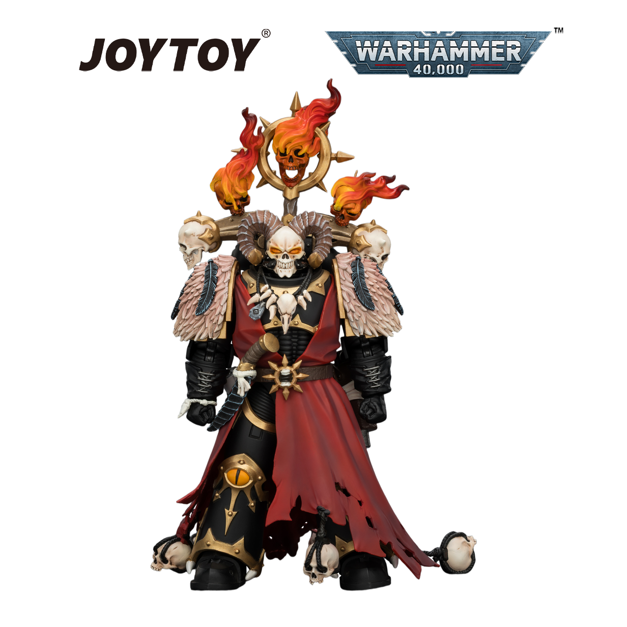 JOYTOY Warhammer 40,000 - Black Legion, Master of Possession with Staff of Possession and Bolt Pistol (1/18 Scale) Preorder