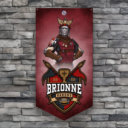 Blood Bowl Brionne Barons Wall Banner