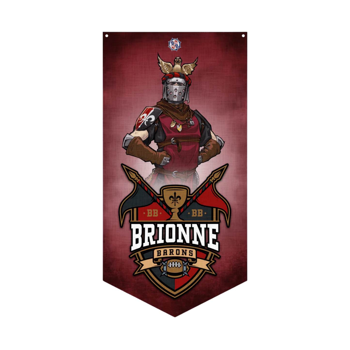 Blood Bowl Brionne Barons Wall Banner