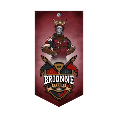 Blood Bowl Brionne Barons Wall Banner