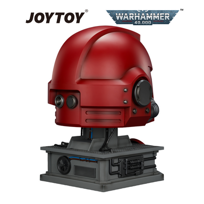 JOYTOY Warhammer 40,000: Blood Angels Mk X Helmet and Display Stand (1/1 Scale) Preorder