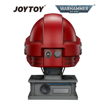 JOYTOY Warhammer 40,000: Blood Angels Mk X Helmet and Display Stand (1/1 Scale) Preorder