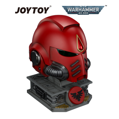 JOYTOY Warhammer 40,000: Blood Angels Mk X Helmet and Display Stand (1/1 Scale) Preorder
