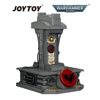 JOYTOY Warhammer 40,000: Blood Angels Mk X Helmet and Display Stand (1/1 Scale) Preorder