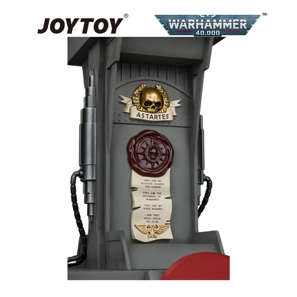 JOYTOY Warhammer 40,000: Blood Angels Mk X Helmet and Display Stand (1/1 Scale) Preorder