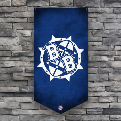 Blood Bowl Blue Logo Wall Banner
