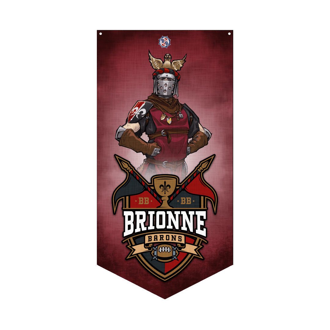 Blood Bowl Brionne Barons Wall Banner