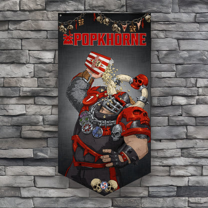 Blood Bowl Popkhorne Wall Banner